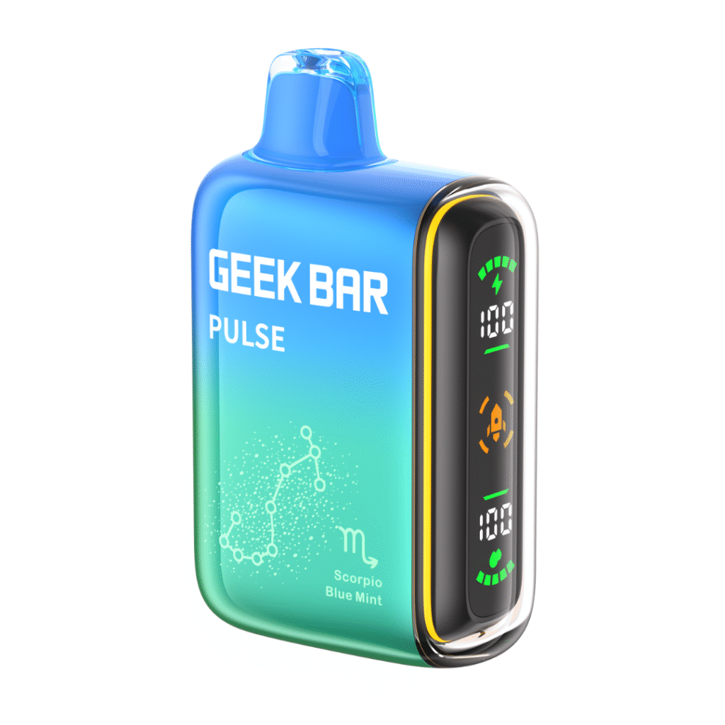 GeekBar Pulse 15000 Puffs – Blue Mint – Grossiste puffs Dakar Sénégal | Cigarettes Électroniques, nicotine pouches Dakar Sénégal