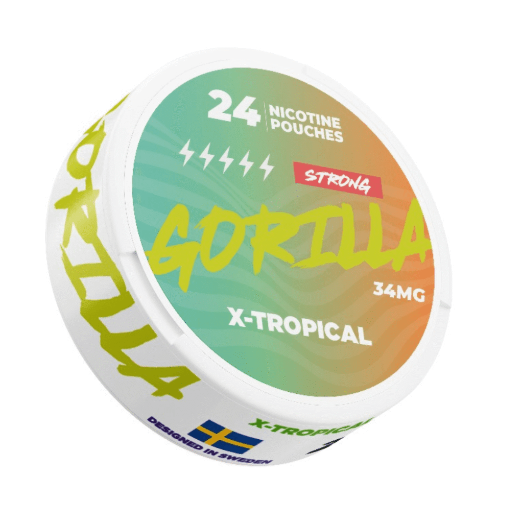 Gorilla-strong-x-tropicalNicotinePouches – Grossiste puffs Dakar Sénégal | Cigarettes Électroniques, nicotine pouches Dakar Sénégal
