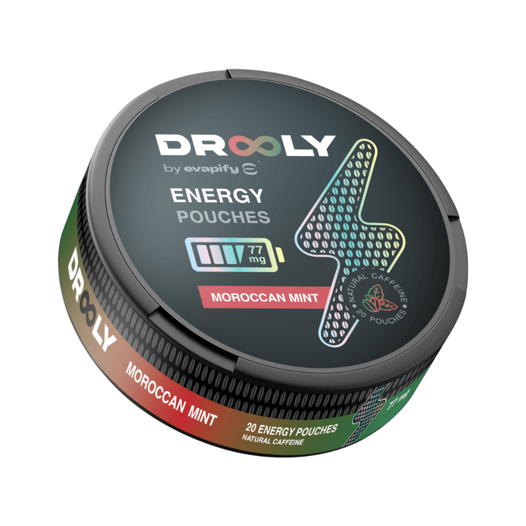 DroolyCaffeinePouches-MoroccanMint77mg.png – Grossiste puffs Dakar Sénégal | Cigarettes Électroniques, nicotine pouches Dakar Sénégal