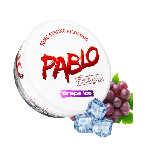 Pablo-Exclusive-Grape-Ice-Nicotine-Pouches.webp – Grossiste puffs Dakar Sénégal | Cigarettes Électroniques, nicotine pouches Dakar Sénégal